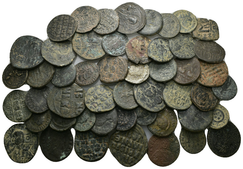 50 pieces ancient coin, Sold as seen.