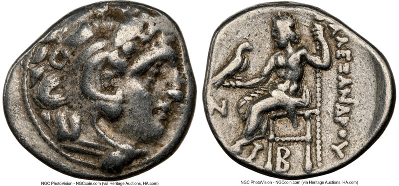 MACEDONIAN KINGDOM. Alexander III the Great (336-323 BC). AR drachm (17mm, 1h). ...