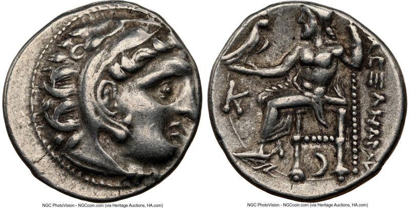 MACEDONIAN KINGDOM. Alexander III the Great (336-323 BC). AR drachm (18mm, 12h)....