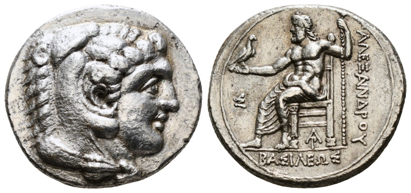 KINGS OF MACEDON. Alexander III 'the Great' (336-323 BC). Tetradrachm. Aradus.
...