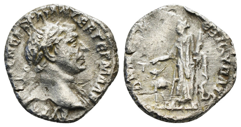 TRAJAN (98-117). Denarius. 3,19 g - 18,61 mm