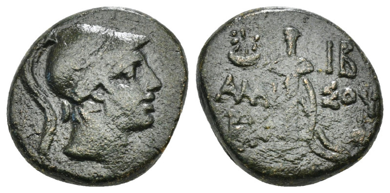 PONTOS. Amisos. Ae (Circa 111-105 or 95-90 BC). Struck under Mithradates VI Eupa...