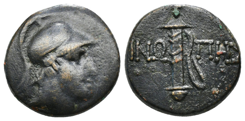 PONTOS. Amisos. Ae (Circa 111-105 or 95-90 BC). Struck under Mithradates VI Eupa...