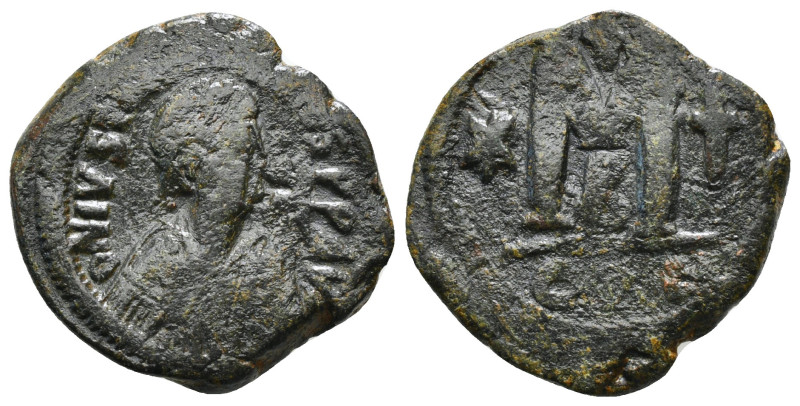 JUSTINIAN I (527-565). Follis. 16,74 g - 29,47 mm