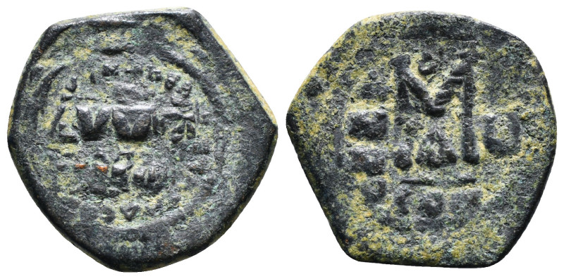 Byzantine Coin Follis AE 11,75 g - 28,60 mm