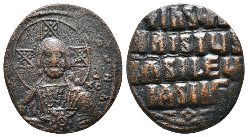 Byzantine Coin Follis AE 11,37 g - 30,20 mm