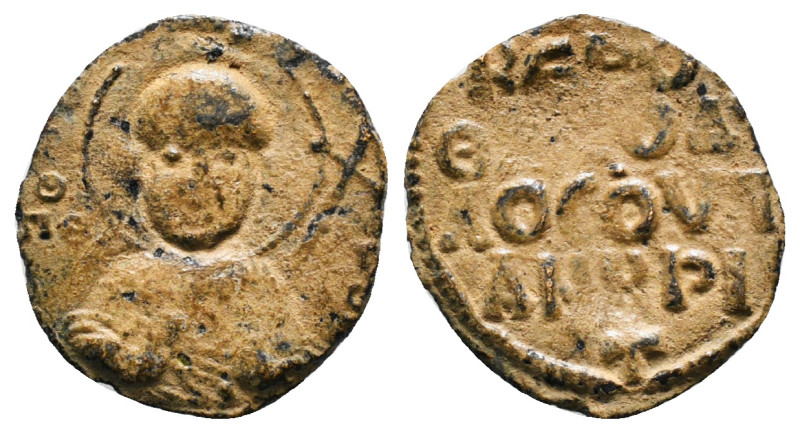 Byzantine Coin Follis AE 2,56 g - 20,13 mm