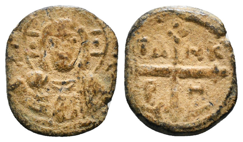 Byzantine Coin Follis AE 3,36 g - 19,68 mm