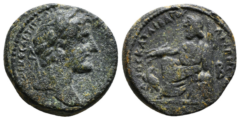 CYRRHESTICA. Cyrrhus. Antoninus Pius AD 138-161. Ae. 9,02 g - 22,88 mm