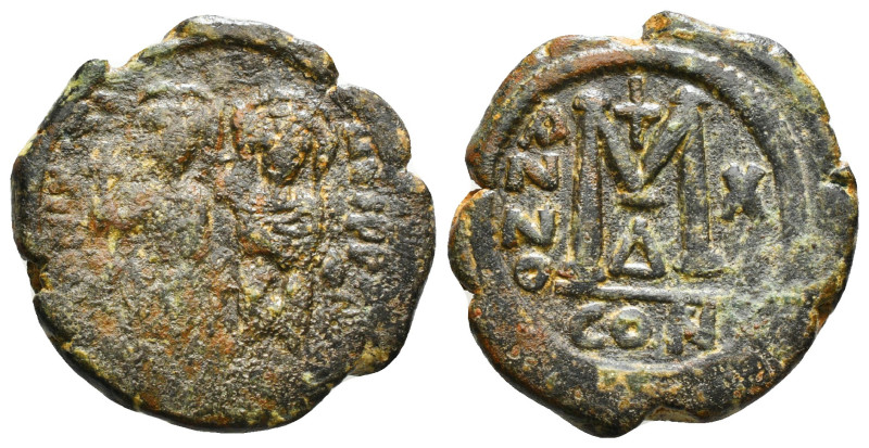 JUSTINIAN I (527-565). Follis 13,97 g - 30,20 mm