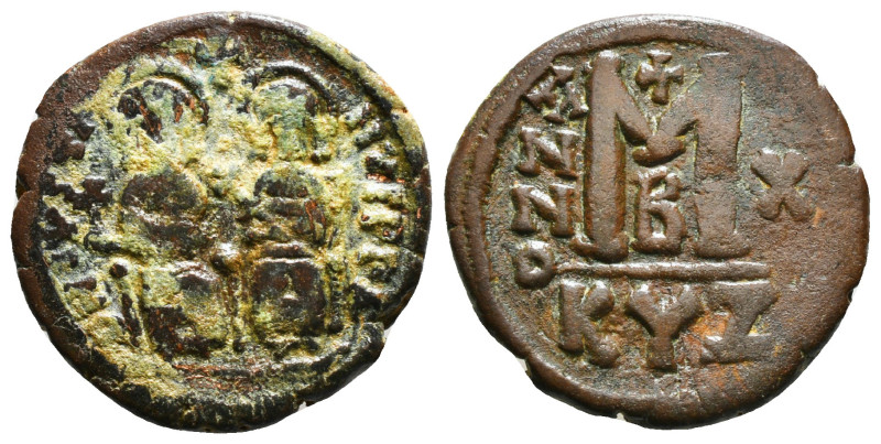 JUSTINIAN I (527-565). Follis 12,00 g - 28,15 mm