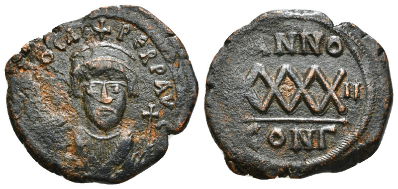 PHOCAS (602-610). Follis 11,69 g - 30,03 mm