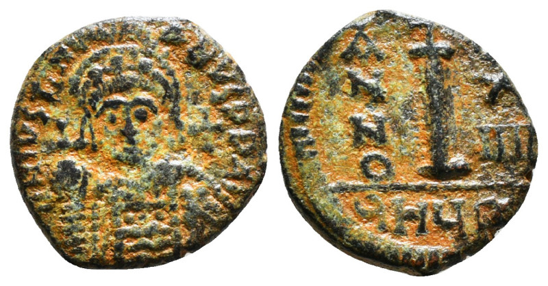 Byzantine Coin AE Follis 4,98 g - 19,78 mm