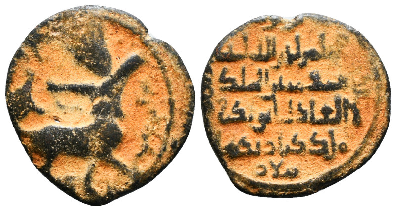 ISLAMIC. Anatolia & al-Jazira (Post-Seljuk). Artuqids (Mardin) Ae Dirhem 8,03 g ...