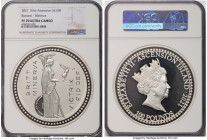 British Administration. Elizabeth II "Bonomi Pattern - Minerva" 100 Pounds (1 Kilo) 2021 PR70 Ultra Cameo NGC, Commonwealth mint, KM-Unl. Mintage: 50....