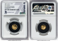 Elizabeth II gold Proof "9/11 - 20th Anniversary" 5 Pounds 2021 PR70 Ultra Cameo NGC, B. H. Mayor mint, KM3146. Mintage: 5,000. Commemorating the 20th...