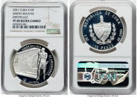 Republic silver Proof "Birthplace of Simon Bolivar" 10 Pesos 2001 PR68 Ultra Cameo NGC, Havana mint, KM777. HID09801242017 © 2024 Heritage Auctions | ...