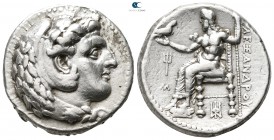 Kings of Macedon. Babylon. Alexander III "the Great" 336-323 BC. Struck under Stamenes or Archon, circa 323 BC. Tetradrachm AR