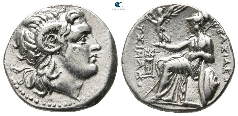 Kings of Thrace. Ephesos (or Philippi). Macedonian. Lysimachos 305-281 BC. 
Dra...