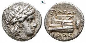 Bithynia. Kios  circa 350-300 BC. ΣΩΣΑΝΔΡΟΣ (Sosandros), magistrate. Hemidrachm AR