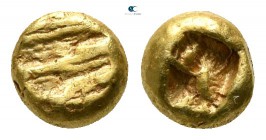 Ionia. Uncertain mint circa 650-600 BC. Myshemihekte - 1/24 Stater EL. Milesian standard