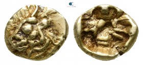 Ionia. Uncertain mint circa 600-550 BC. Myshemihekte - 1/24 Stater EL. Lydo-Milesian standard