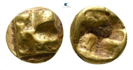 Ionia. Uncertain mint 600-550 BC. 1/48 Foureé Stater EL