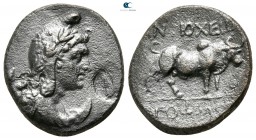 Pisidia. Antiochia. Uncertain magistrate circa 100-0 BC. Bronze Æ