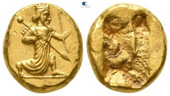 Achaemenid Empire. Sardeis. Time of Xerxes II to Artaxerxes II 420-375 BC. Daric AV
