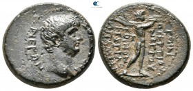 Phrygia. Apameia . Nero AD 54-68. M. Vettios Nigros, magistrate. Bronze Æ