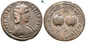 Phrygia. Hierapolis . Otacilia Severa AD 244-249. Homonoia-issue with Sardeis. Bronze Æ