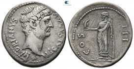 Phrygia. Laodikeia ad Lycum. Hadrian AD 117-138. Struck after AD 128. Cistophoric tetradrachm AR