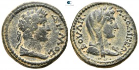 Phrygia. Laodikeia ad Lycum. Pseudo-autonomous issue circa AD 138-192. Time of the Antonines. Bronze Æ
