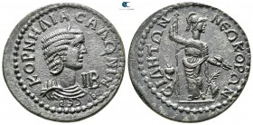 Pamphylia. Side . Salonina AD 254-268. 12 Assaria Æ