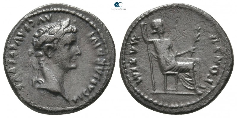 Tiberius AD 14-37. "Tribute Penny" type. Lugdunum (Lyon)
Denarius AR

19mm., ...