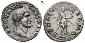 Galba AD 68-69. Struck circa July AD 68 - January AD 69. Rome. Denarius AR