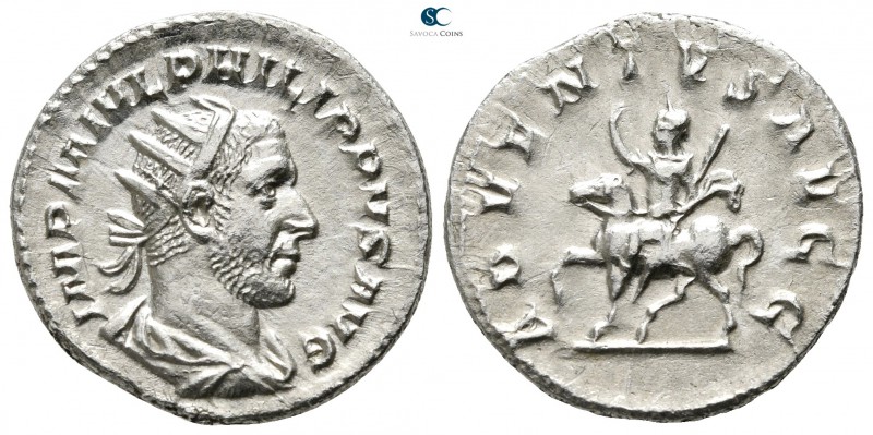 Philip I Arab AD 244-249. Rome
Antoninianus AR

22mm., 4,26g.

IMP M IVL PH...