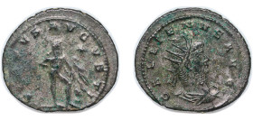 Rome Roman Empire 260-268 BL Antoninianus - Gallienus (VIRTVS AVGVSTI; Hercules) Billon 3.2g VF RIC V.1 673a OCRE ric.5.gall(2).673a