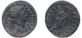 Rome Roman Empire 326 - 326 STR AE Nummus - Fausta (SALVS REIPVBLICAE) Bronze Treveri Mint 1.8g VF RIC VII 483 OCRE ric.7.tri.483