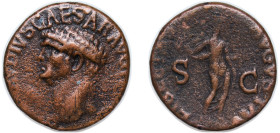 Rome Roman Empire 42 AE As - Claudius (LIBERTAS AVGVSTA SC; Libertas) Bronze Rome (ancient) Mint 9.8g VF RIC I 97 OCRE ric.1(2).cl.97