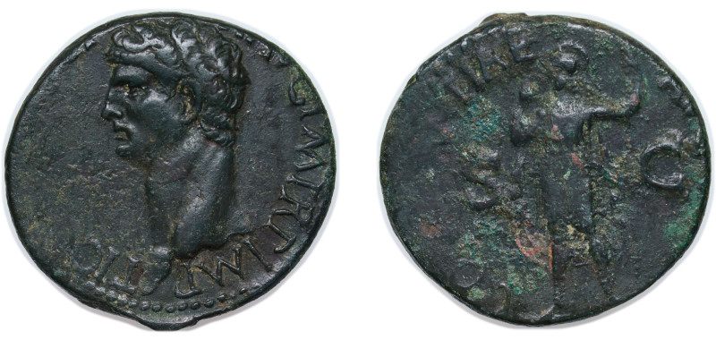 Rome Roman Empire 50 - 54 AE Dupondius - Claudius (CONSTANTIAE AVGVSTI S C; Cons...