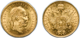 Austria Austro-Hungarian Empire 1915 1 Ducat - Franz Joseph I Gold (.986) Vienna Mint 3.5g BU KM 2267 Schön 1 Fr 493-495