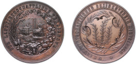 Germany ND Medal - FÜR LANDWIRTHSCHAFTLICHE VERDIENSTE Bronze 35.3g UNC