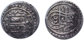 Ottoman Empire AH 806 (1403) Akce - Süleyman Çelebi Silver 1.2g XF