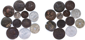 Spain 18th - 20th Century Coins (12 Lots) VF