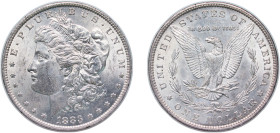 United States Federal republic 1883 O 1 Dollar "Morgan Dollar" Silver (.900) New Orleans Mint (8725000) 26.8g UNC KM 110