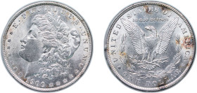 United States Federal republic 1900 1 Dollar "Morgan Dollar" Silver (.900) Philadelphia Mint (8880000) 26.8g UNC KM 110