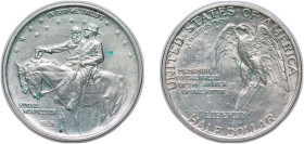 United States Federal republic 1925 ½ Dollar (Stone Mountain Memorial) Silver (.900) Philadelphia Mint (1314709) 12.5g UNC KM 157