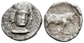 Campania , Hyria Nomos circa 395-385