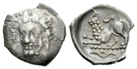 Campania , Phistelia Obol circa 325-275 - From the collection of a Mentor.